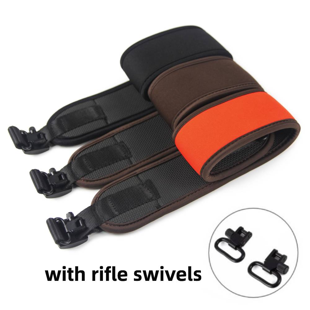 Rifle Sling Swivel - GUGULUZA Neopren Tüfek Askı Kayışı Av