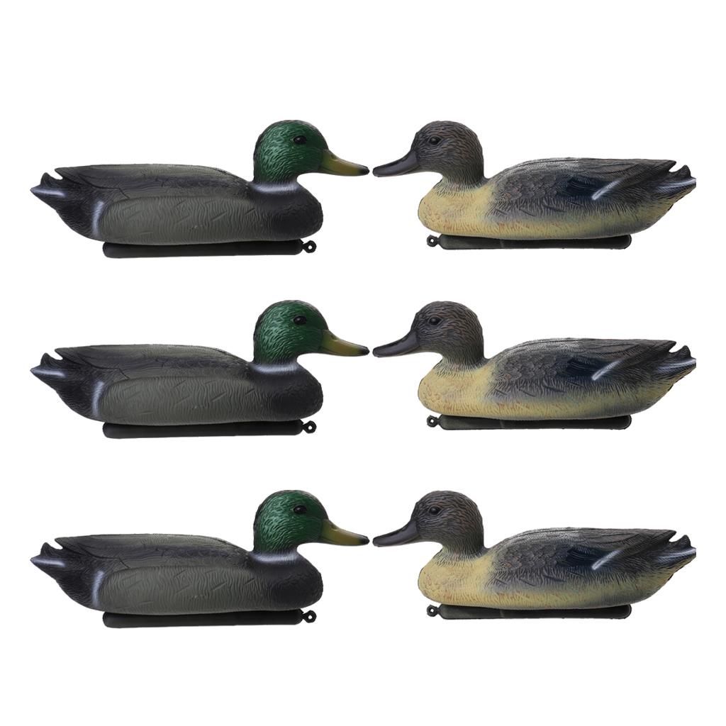 Decoy Duck Plastic - Yüzen Ördek Maketi Gerçek Boyutta Simülasyon