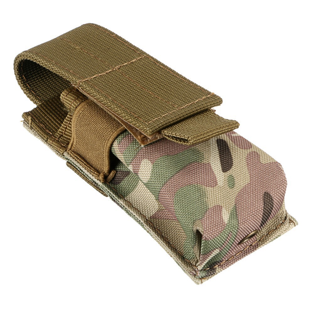 Outdoor Hunting Knife Set - Taktik Molle El Feneri Çantası, Meşale