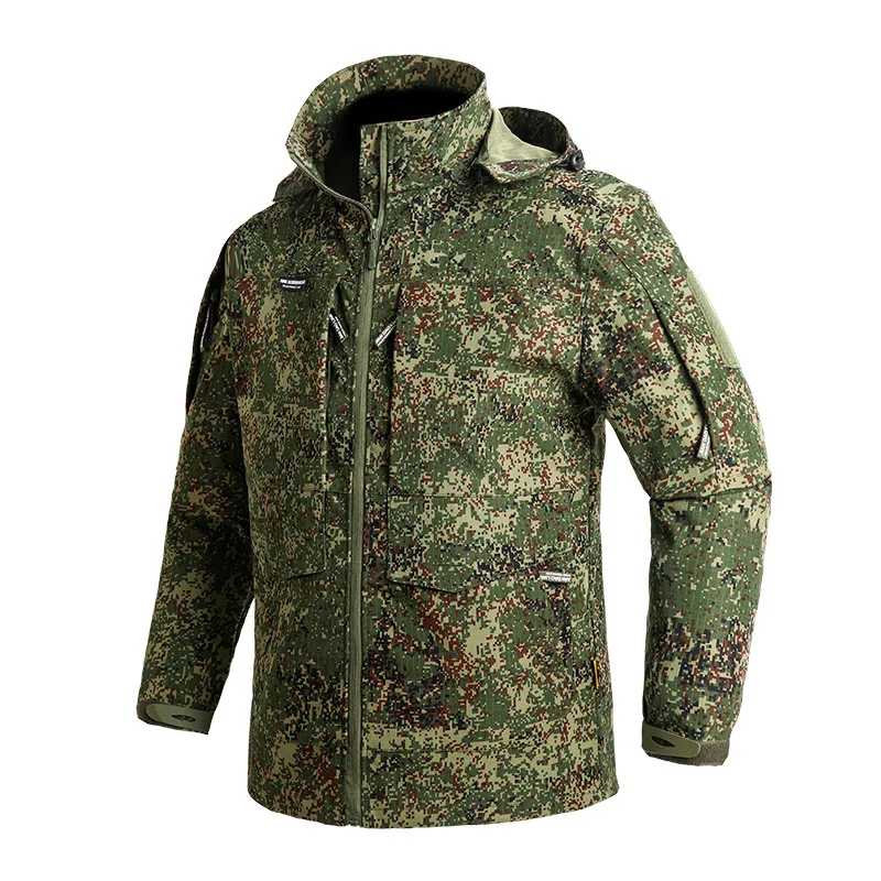 Hunting Outdoor Jacket - 2026 Erkek Rus Kamuflaj Eğitim Kıyafeti