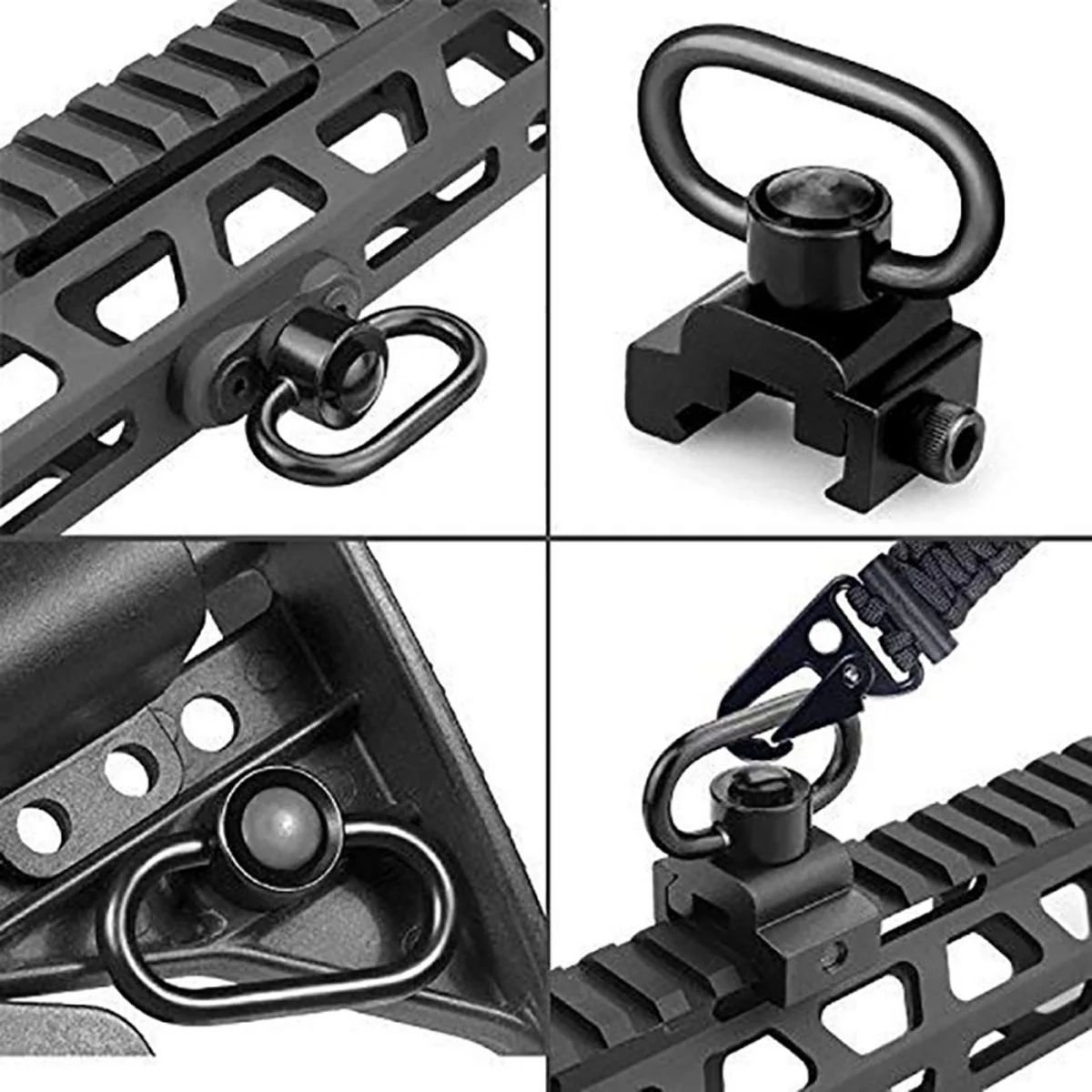 Taktik Askı Silah Askısı Döner - Rifle Sling Swivel incelemesi ve fiyatı