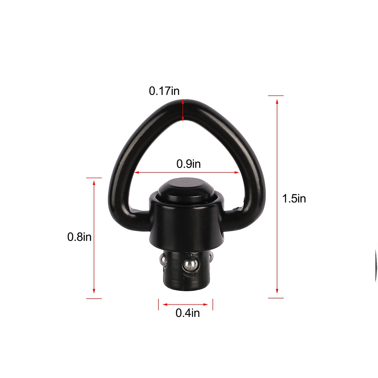 2 adet tüfek basma düğmesi QD  - Rifle Sling Swivel incelemesi ve fiyatı