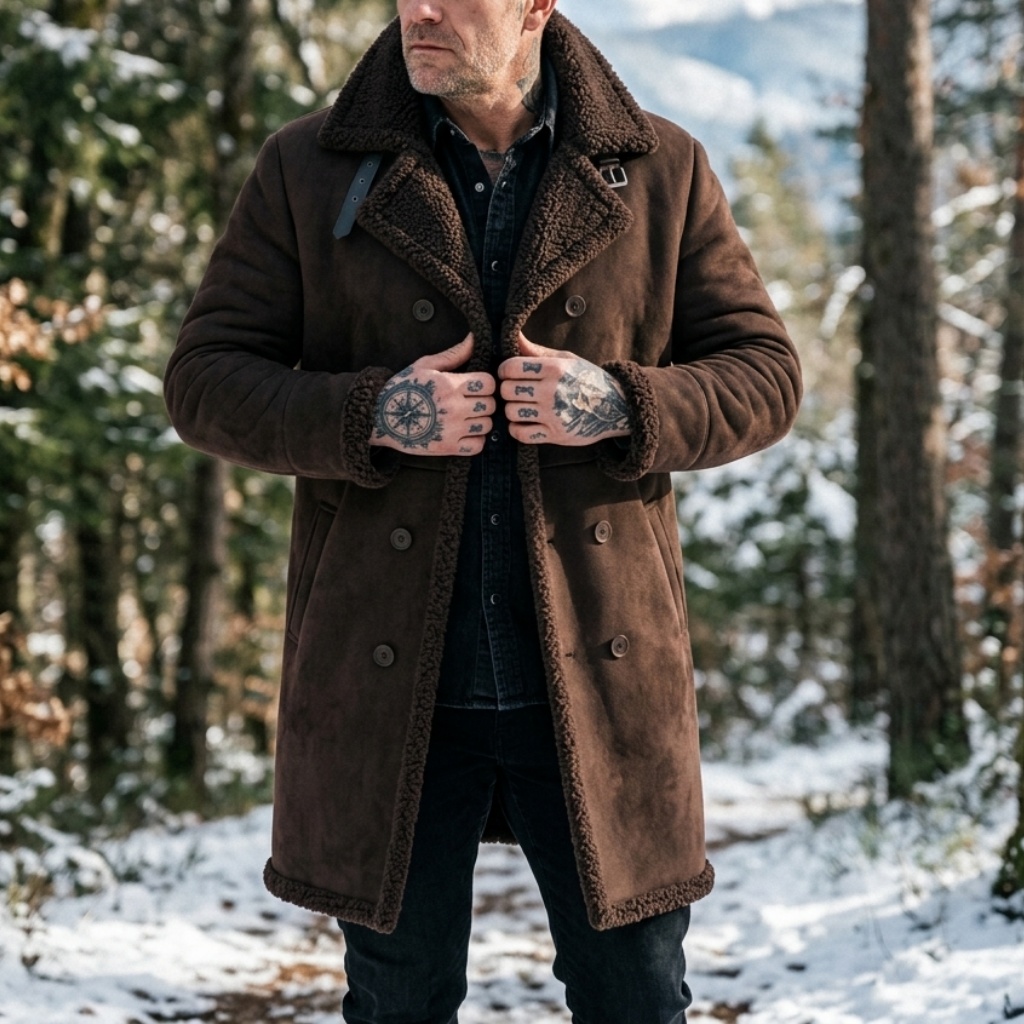 Erkek Suni Süet Kürk Astarlı K - Hunting Outdoor Jacket incelemesi ve fiyatı